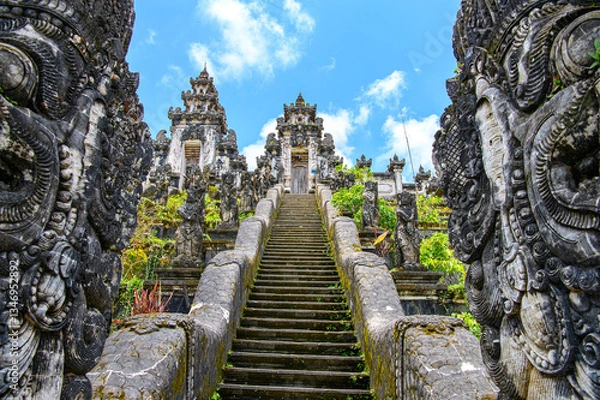 Obraz インドネシア　バリ島　ランプヤン寺院