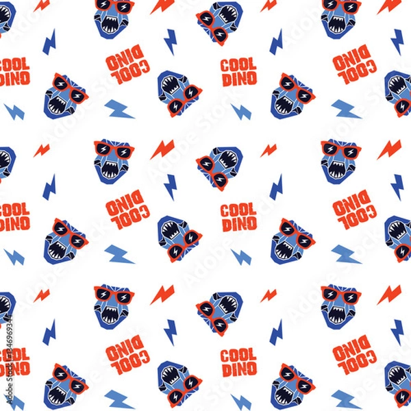 Fototapeta t rex pattern