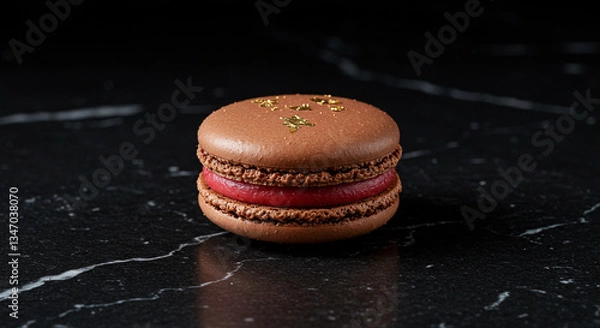 Fototapeta chocholate macaroon