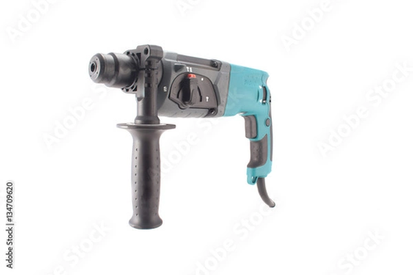 Obraz Rotary Hammer  on a white background