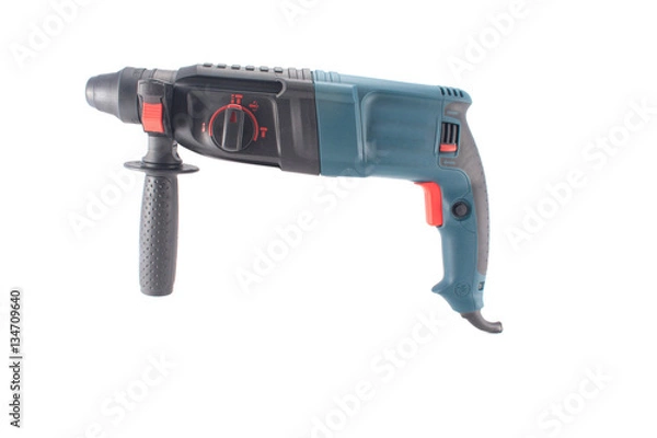 Obraz Rotary Hammer  on a white background