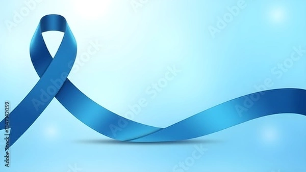 Fototapeta A template design created for World Autism Awareness Day that you to add your own text