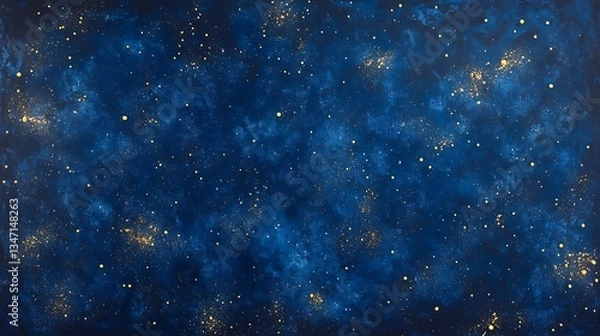 Fototapeta Abstract cosmic night sky background