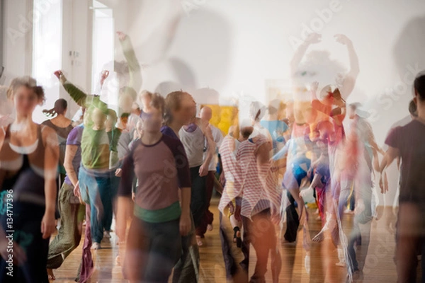 Obraz Tanzende Menschen