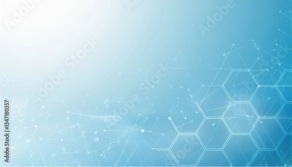 Obraz blue christmas background