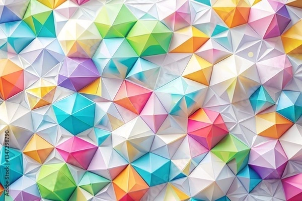 Fototapeta Cubs  Abstract Geometric Background Design