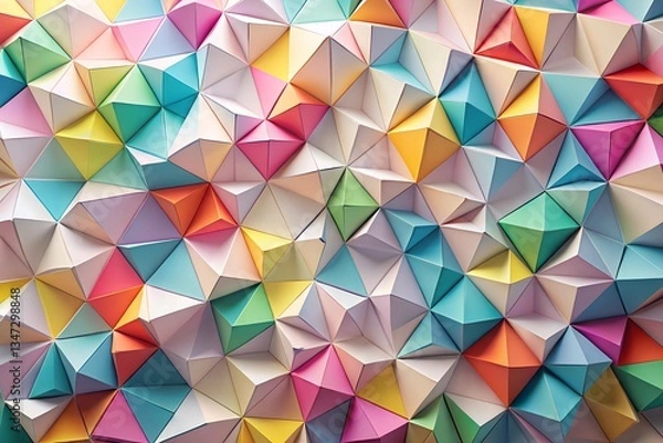 Fototapeta Cubs  Abstract Geometric Background Design