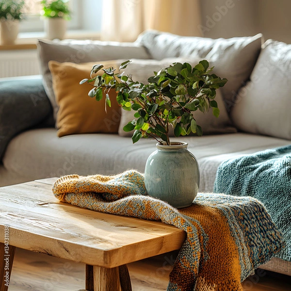 Obraz living room interior