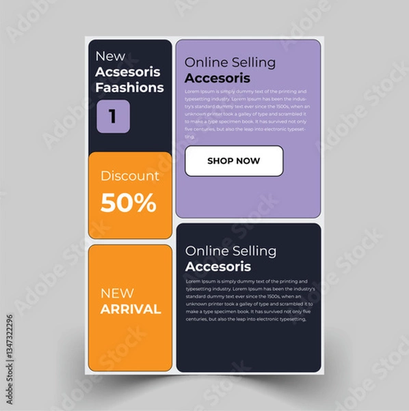 Obraz New Modern Style flayer