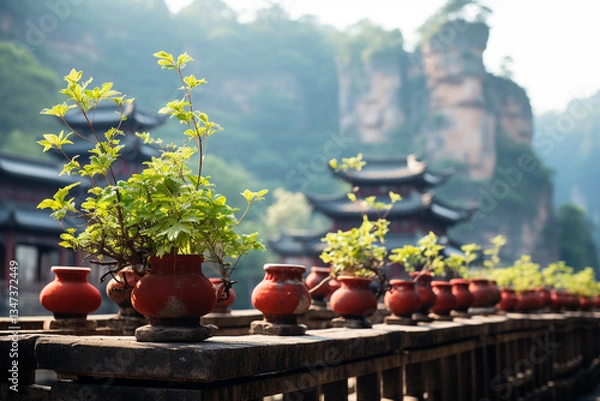 Obraz profound significance of canyons in annals of Chinese history and art, epitomizing boundless wellspring of inspiration that has stirred souls of poets, painters, and wanderers alike