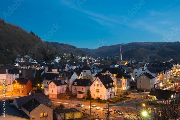 Obraz Plettenberg am Abend