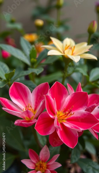 Fototapeta Vibrant Blooms: Stunning Flower Photography for Nature Lovers and Creative Projects