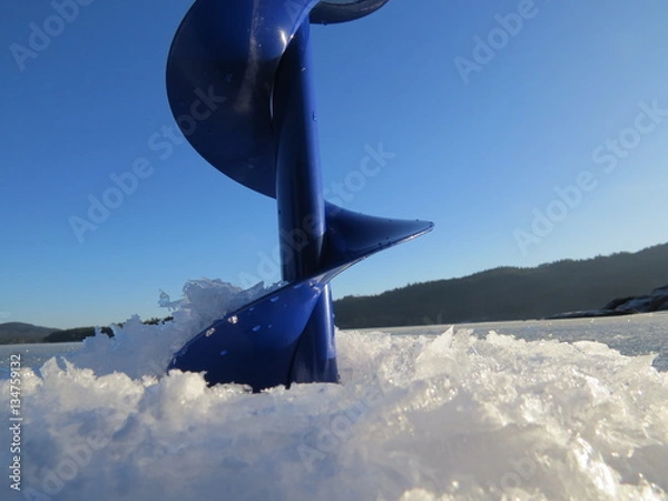 Obraz Ice auger