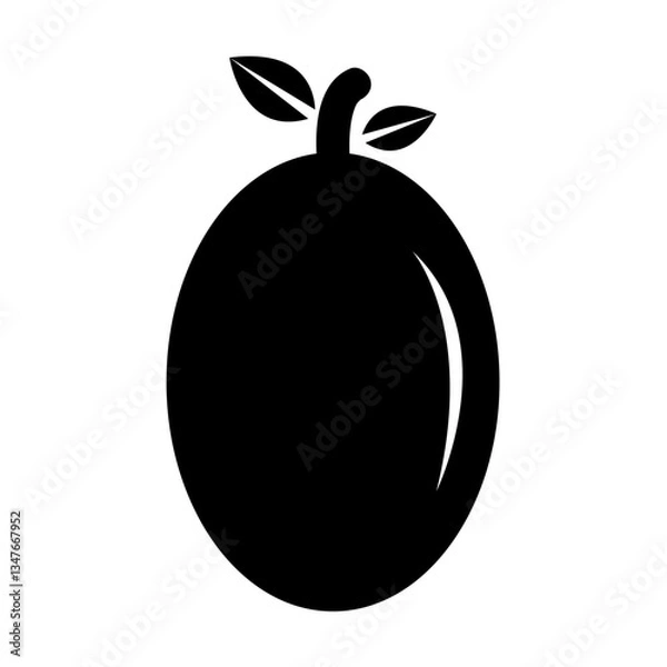 Obraz pear isolated on white