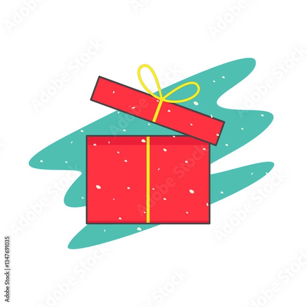 Obraz christmas gift box