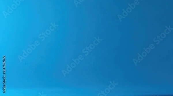 Fototapeta Solid, muted blue backdrop