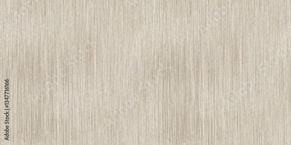 Fototapeta Ecru marled fabric woven effect seamless border background. Jute textile pattern for soft furnishing design ribbon trim swatch. Modern gender neutral tone on tone organic style edging.