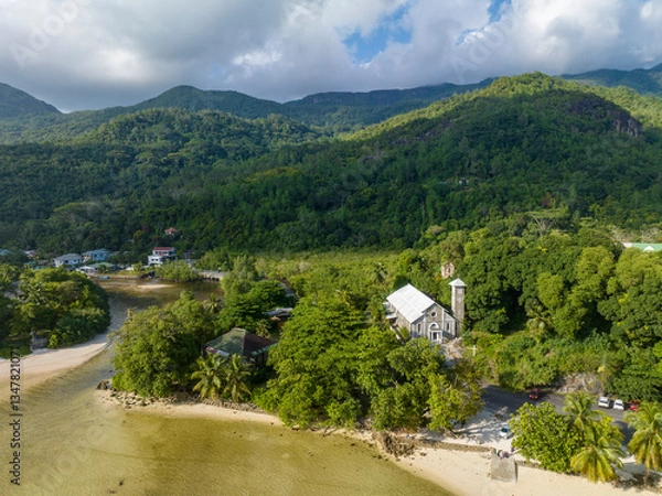 Obraz seychellen, Mahe, Port Glaud
