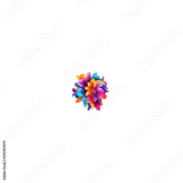 Obraz abstract flower background