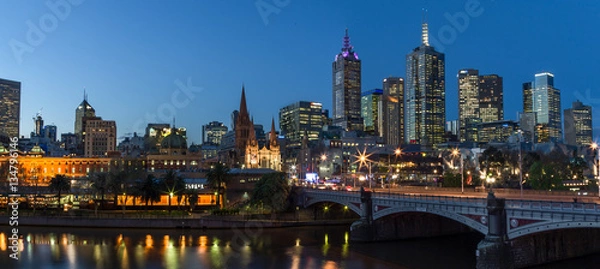 Fototapeta Melbourne w Australii