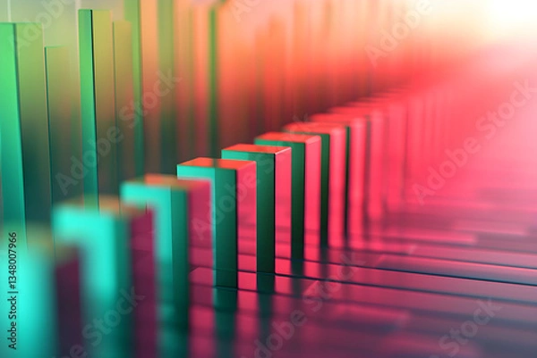 Fototapeta Visual Representation of Vice President Salary Range in Various Industries