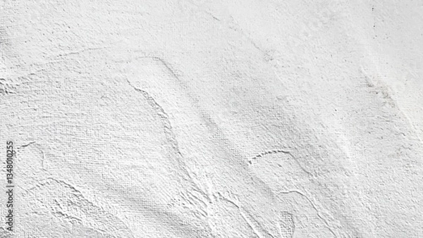 Fototapeta 漆喰の様な背景、乳白色の白い背景、テクスチャのある背景、白っぽい背景