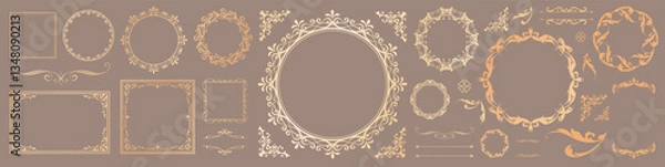 Fototapeta アンティークフレームデザイン