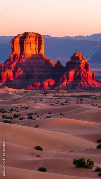 Fototapeta Serene Desert Dusk