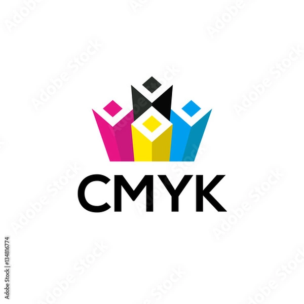 Obraz CMYK logo