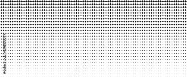 Obraz pattern dot background vector polka gradient abstract comic black white fade seamless tone half circle point pixel geometric halftone grid pop graphic art design small duotone effect print modern grun
