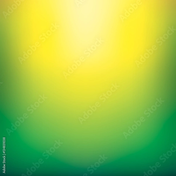Fototapeta Abstract yellow and green vector background, color mesh gradient, wallpaper for you project