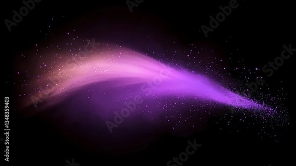 Obraz Stunning Abstract Purple Graphic Design for Backgrounds and Digital Art