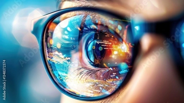 Fototapeta Visionary Thinking: Seeing beyond today’s constraints, envisioning new opportunities and shaping the future with innovative, forward-focused ideas.
