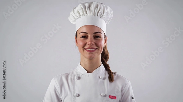 Obraz portrait of a young chef

