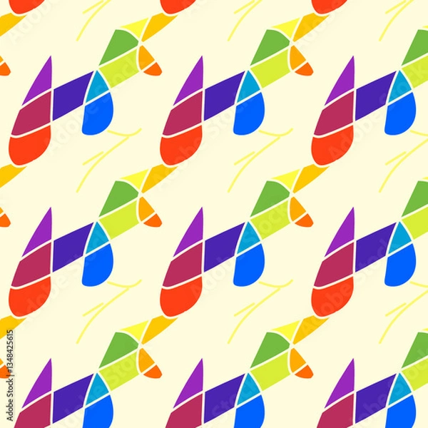 Fototapeta abstract seamless pattern