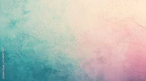 Fototapeta A textured wall gradient showing variations of different colors and hues