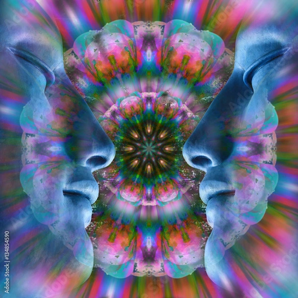 Obraz Mandala con Buddha