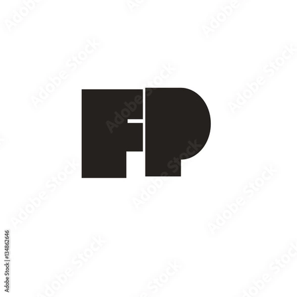 Fototapeta initial letter