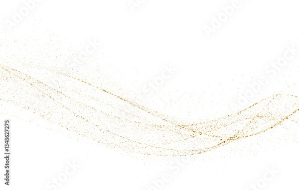 Fototapeta Abstract shiny gold glitter design element. For New Year, Merry Christmas greeting card design