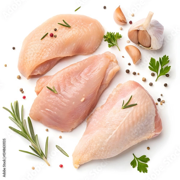 Obraz raw chicken legs