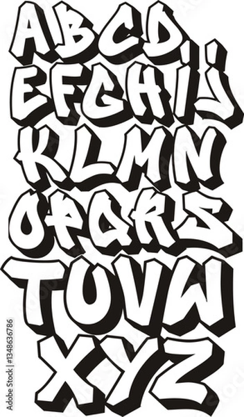 Obraz Graffiti Letter 10