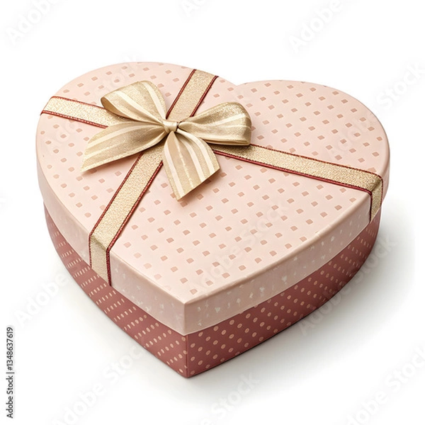 Obraz heart shaped gift box