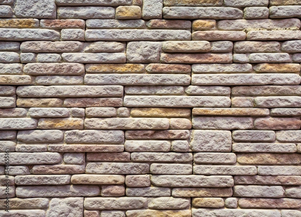 Fototapeta Pattern of decorative stone wall texture