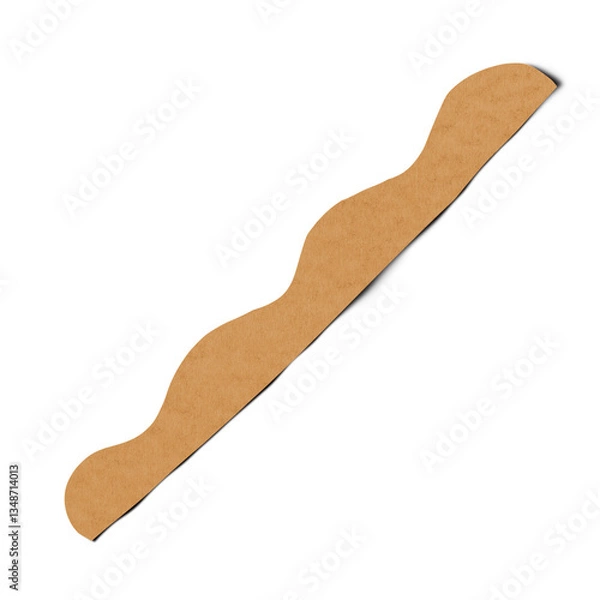 Obraz Wave Paper Cut Shape