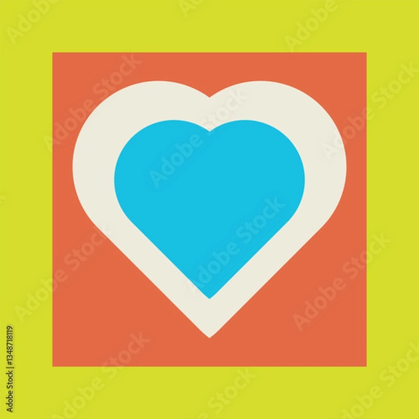 Fototapeta Neo Geometric Shape. Neo Geo Shape.