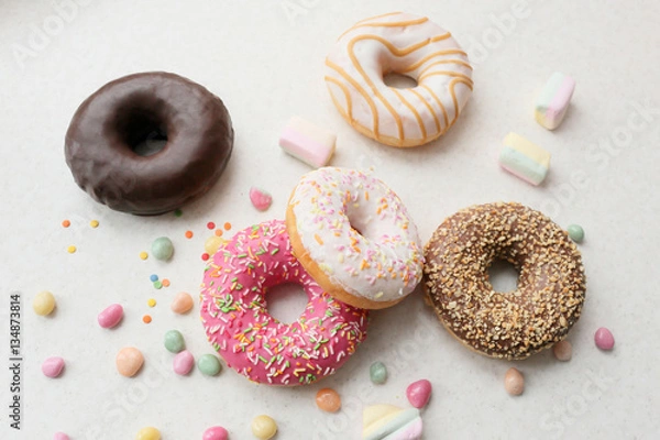 Obraz colored donuts