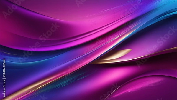Obraz modern purple colorful gradient abstract background