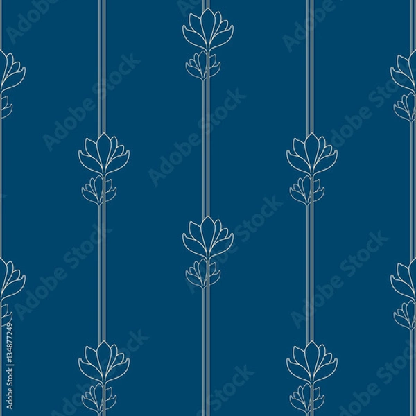 Fototapeta Vector seamless background.