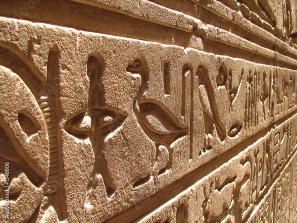 Obraz Makro hieroglify