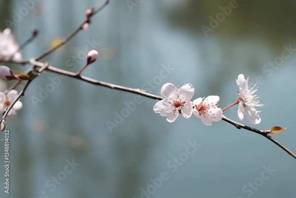 Fototapeta cherry blossom in spring